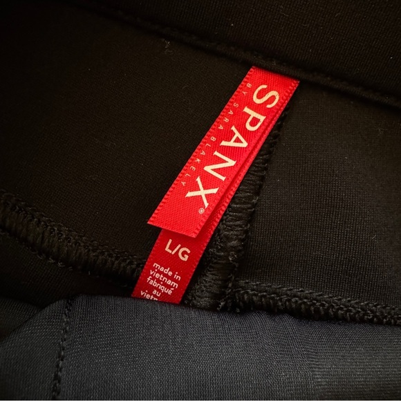NWOT Spanx Black Legging Pants Size L - Picture 5 of 11